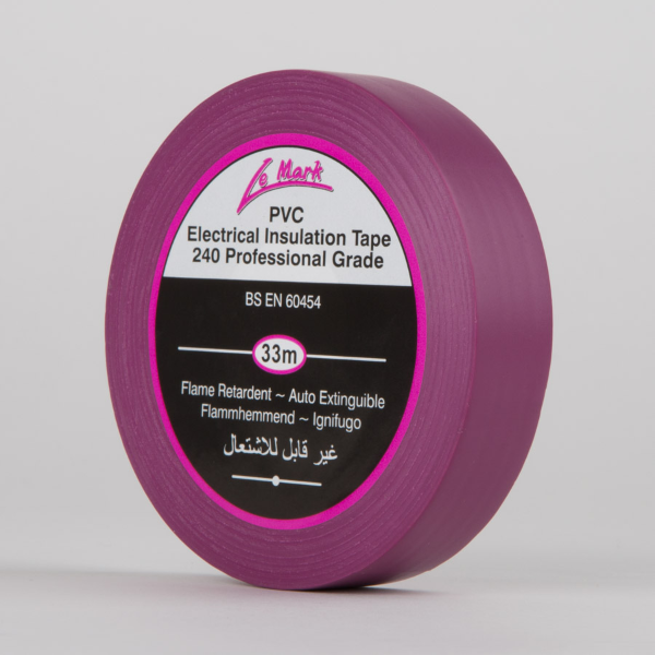 19mm PVC Insulation Tape (Violet)